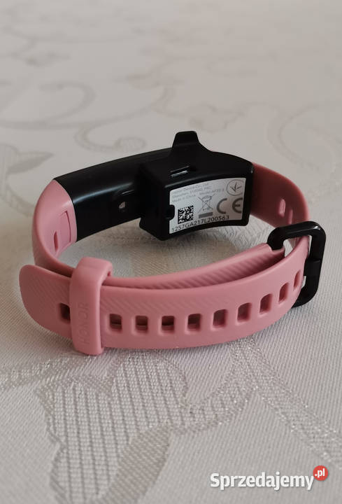 Opaska sportowa Honor Band 5 Różowy pasek mazowieckie Warszawa