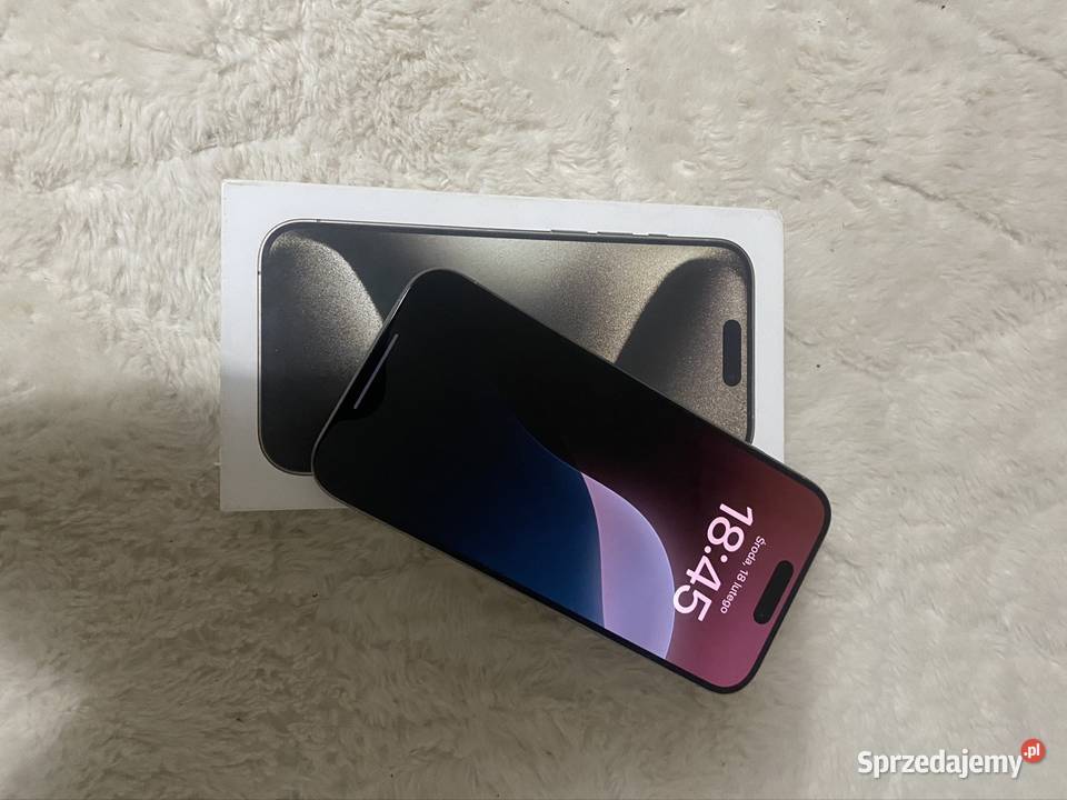IPhone 15 Pro 128 GB Stan Nowy Rossoszyca