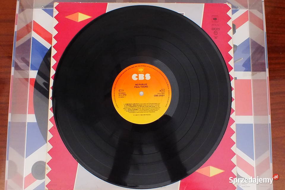 Paul Young No Parlez LP Lubin