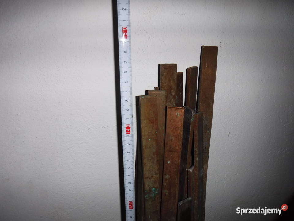 Płaskownik miedziany miedź 3 x 30 mm blacha Cu Otwock sprzedam