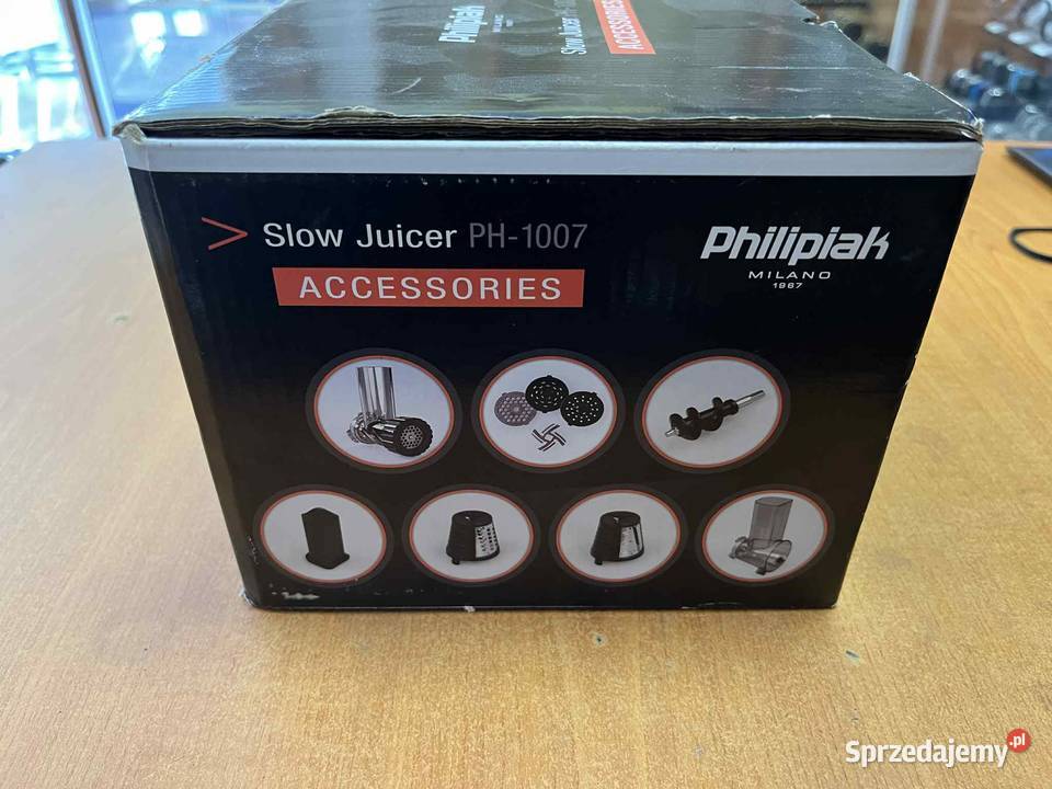 Philipiak PH1007 wyciskarka wolnoobrotowa Elbląg