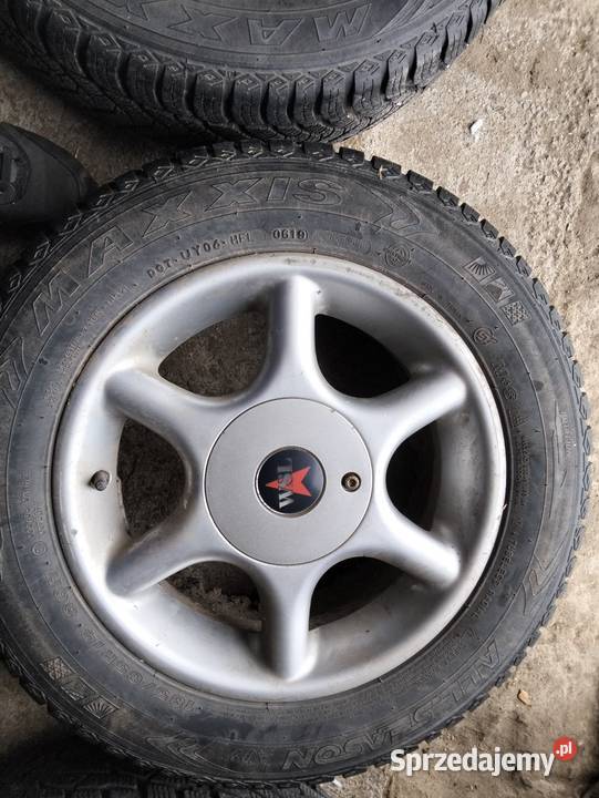 Zestaw felg z oponami 18565r14 Samochodowe