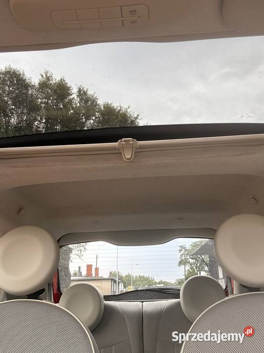 Fiat 500 12 benzyna salon ESP lubuskie Zbąszynek
