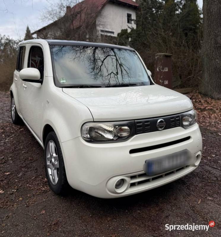Nissan Cube 16i Tekna Biała Perła nieuszkodzony Bolesławiec sprzedam