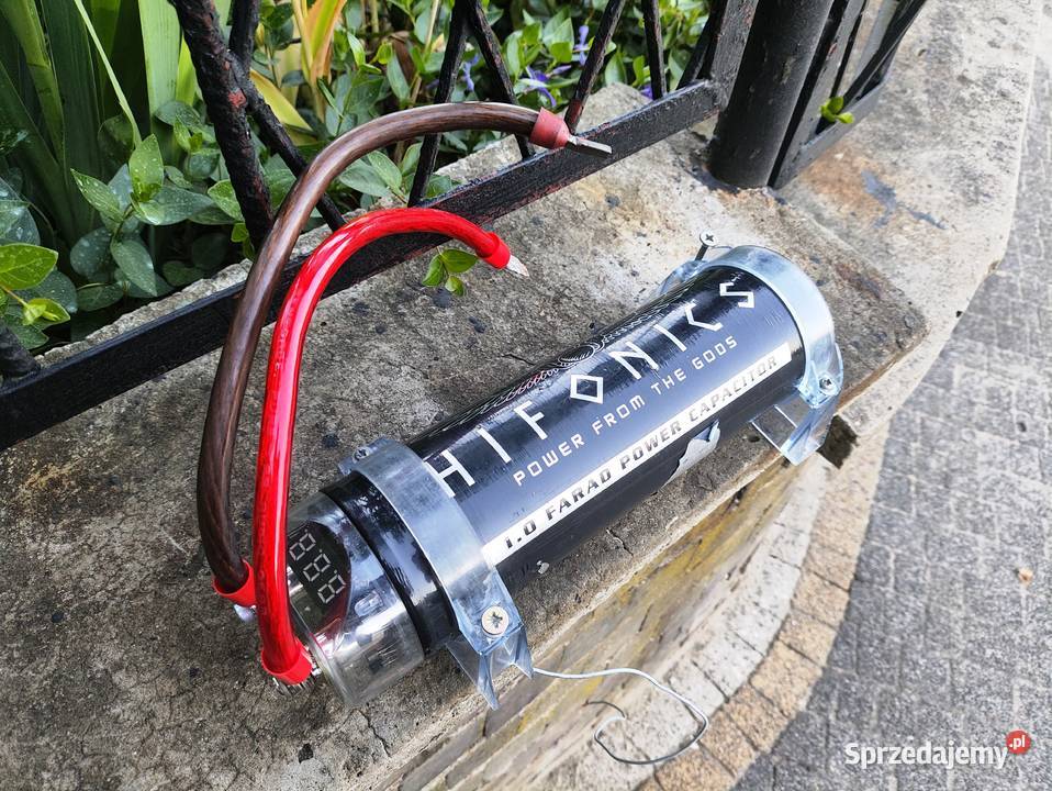 Kondensator car audio HIFONICS HFC1000 1Farad Niegowonice