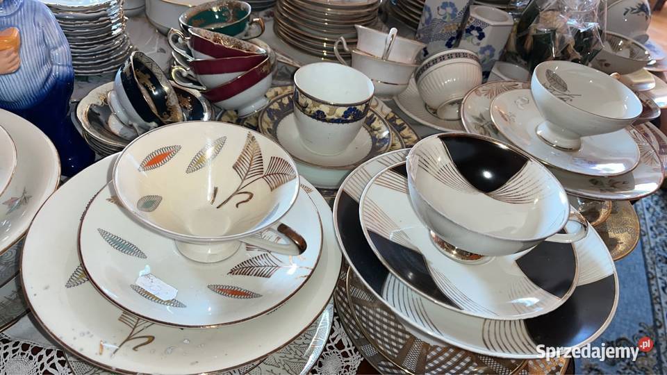 Filiżanka z talerzykiem deserowym Różne Gdańsk