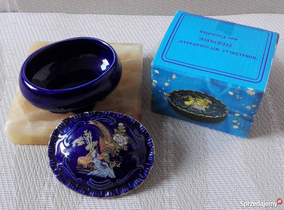 PORCELANA puzderko szkatułka pudełeczko na