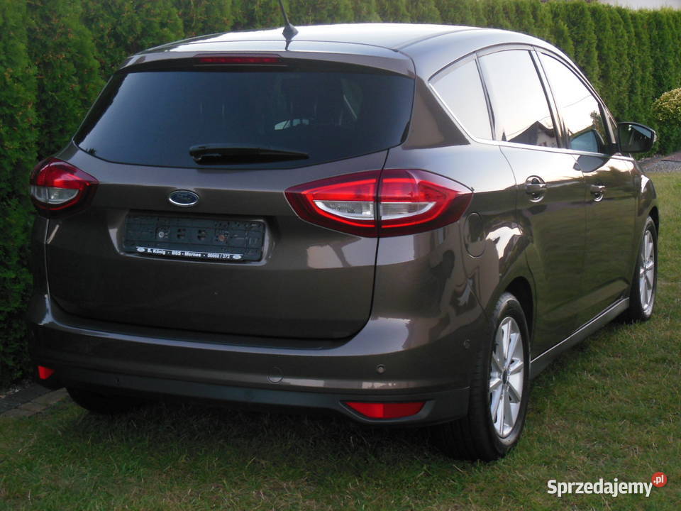 Ford C Titanium Bogate wyposażenie wygląd poduszka powietrzna Lubin