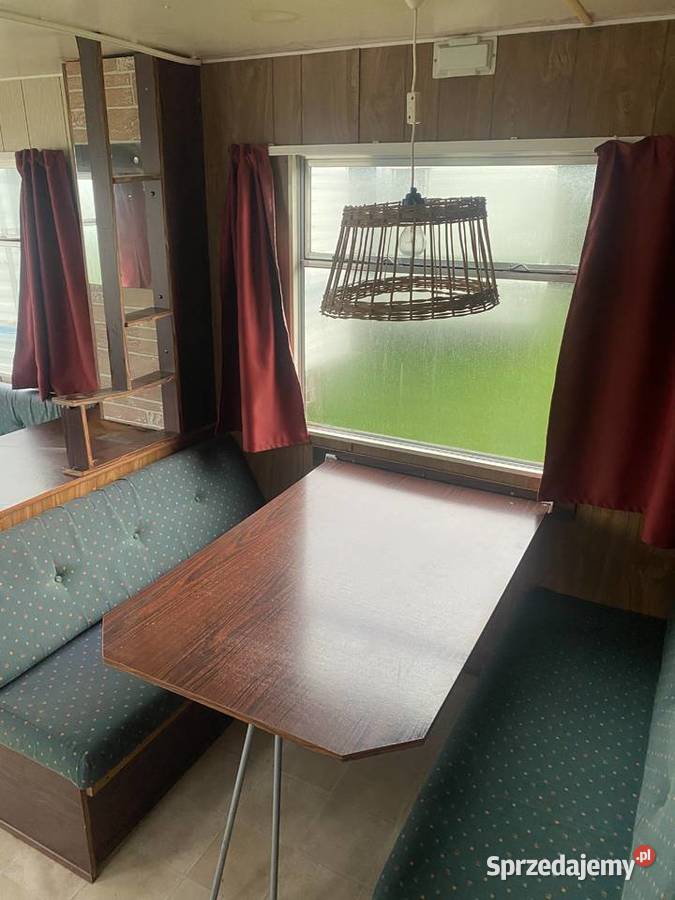 Domek holenderski angielski przyczepa kempingowa