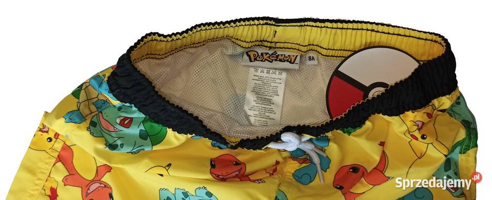Kąpielówki Dziecięce Spodenki Szorty Pokemony Mogilany