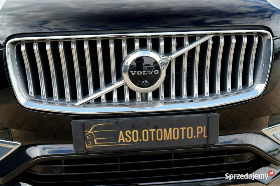 Volvo XC 90 RECHARGE panorama FUL LED 7os hak czarny Otmuchów sprzedam