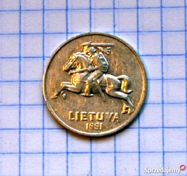 2 CENTAI 2 CENTY 1991 LITWA Piszczac