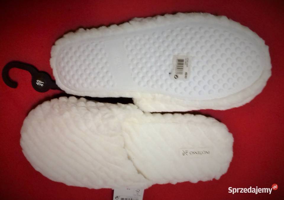 Kapcie 41 beżowe miękkie inna Sandały i klapki Warszawa sprzedam
