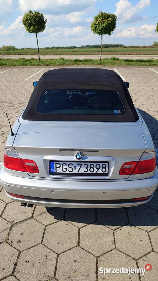 BMW E46 Cabrio 320Ci 2005 r Lift Silnik 22 R6 Zarejestrowany w Polsce Gostyń
