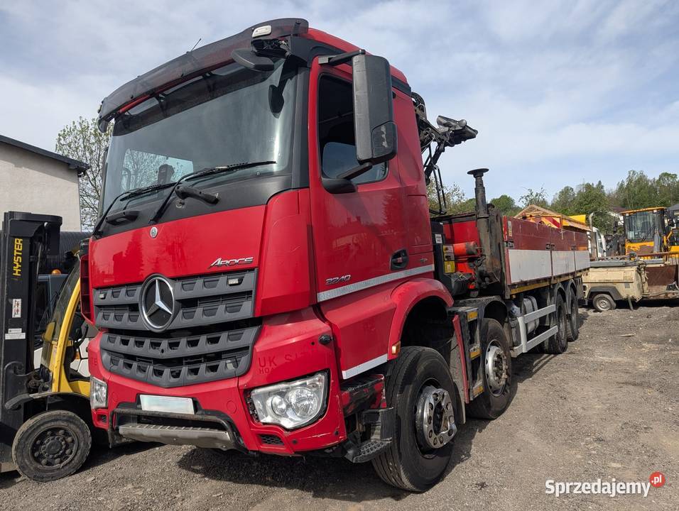 Ciężarówka burtowa MercedesBenz AROCS 3240 8x4 10700cm3 Ropczyce