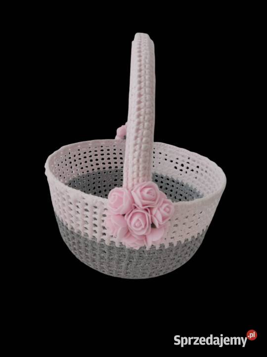 Koszyczek malej damy biały
