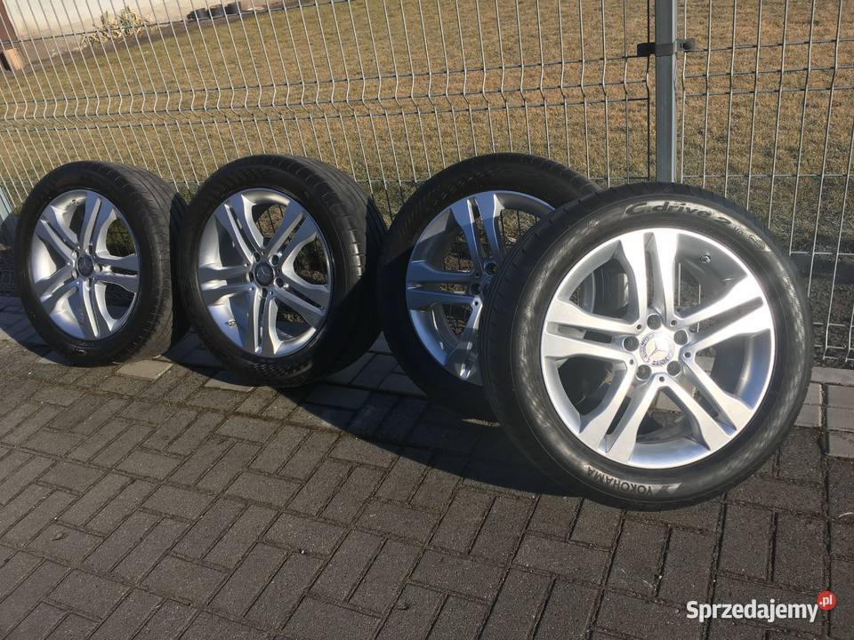 MERCEDES 2013 GLA KOŁA FELGI z oponami letnimi kujawsko-pomorskie Tupadły