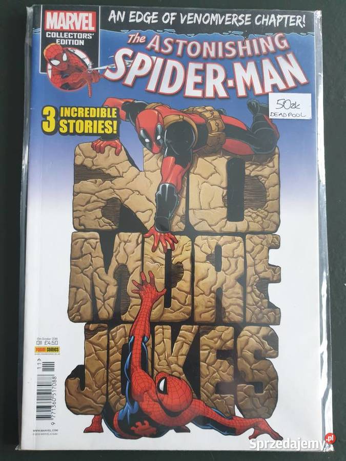 The Astonishing SpiderMan Deadpool komiks Marvel