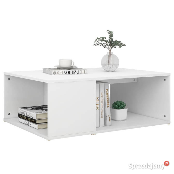Stolik kawowy biały 90x67x33 materiał Warszawa sprzedam