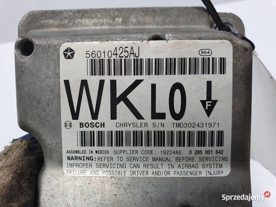 SENSOR AIRBAG JEEP GRAND CHEROKEE 56010425AJ Lipno
