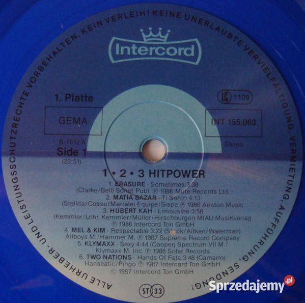 123 HitPower PROMOCJA płyta winylowa Chorzów