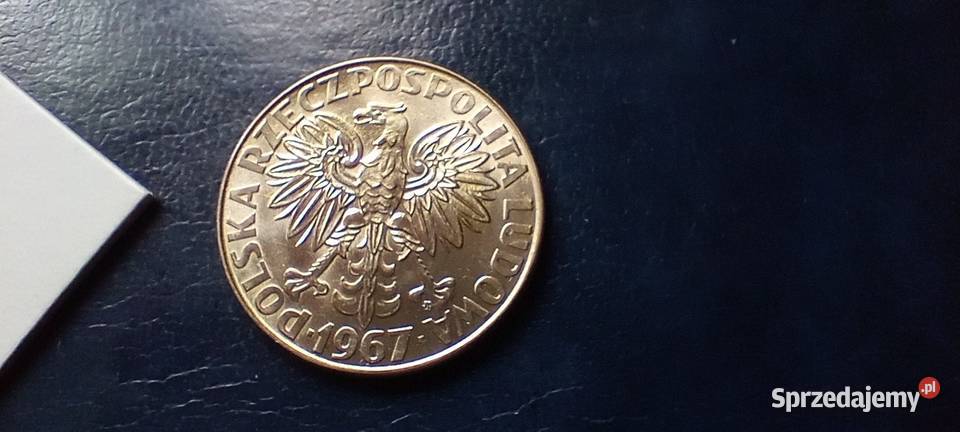 Stare monety 10 złotych 1967 Skłodowska Polska Lesko