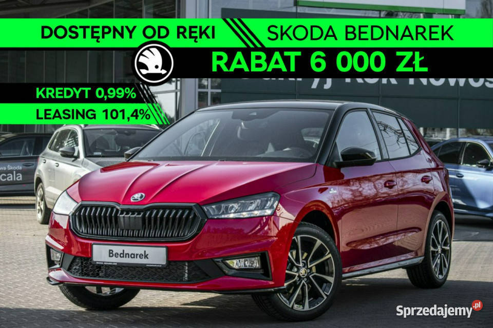 koda Fabia Monte Carlo 15 TSI 150 DSG Dostępny łódzkie Łódź