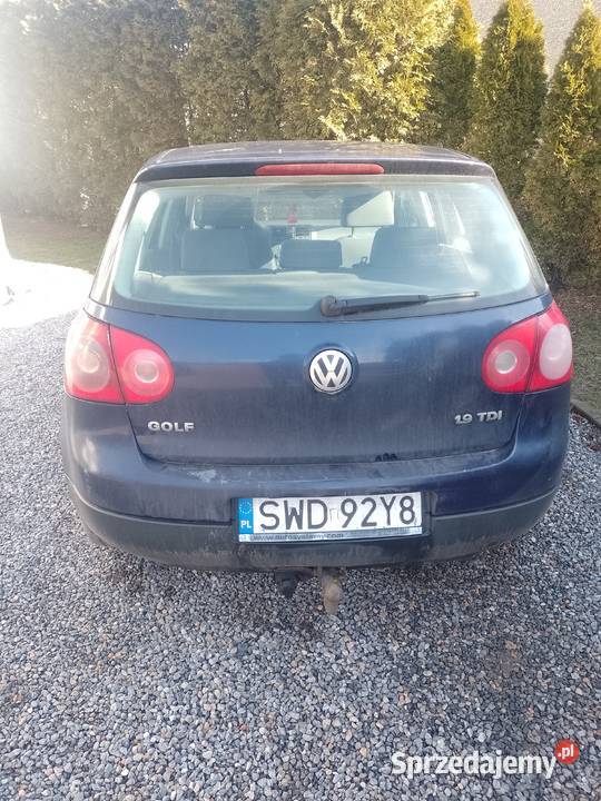 VW Golf 5 19 TDI 2004 r Rydułtowy