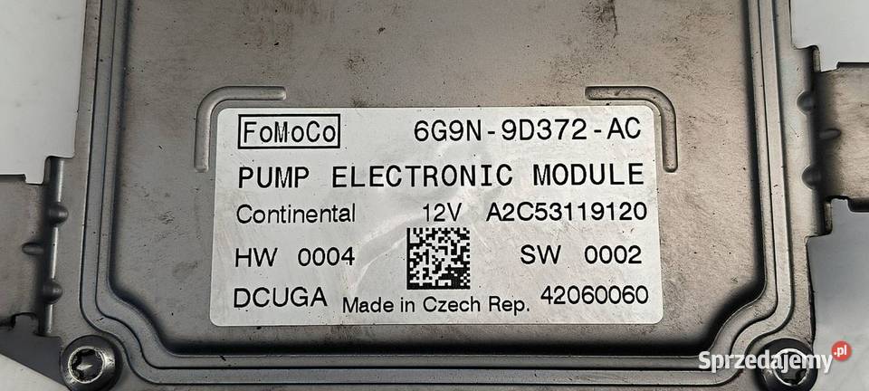 MODUŁ VOLVO V60 6G9N9D372AC kujawsko-pomorskie Lipno