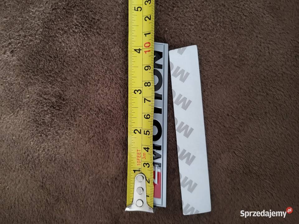 Emblemat 4MOTION VW Silver Nowy Aluminiowy śląskie Gliwice