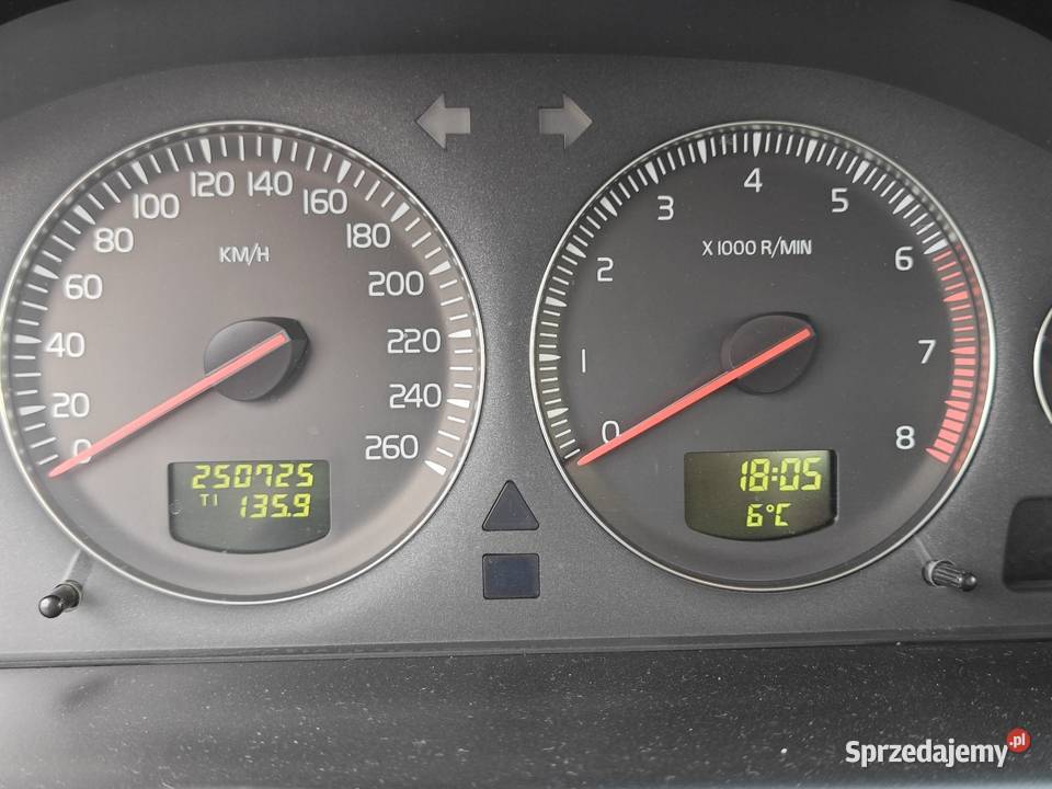 Volvo S60 25T 2004r 210 elektryczne lusterka Piaseczno