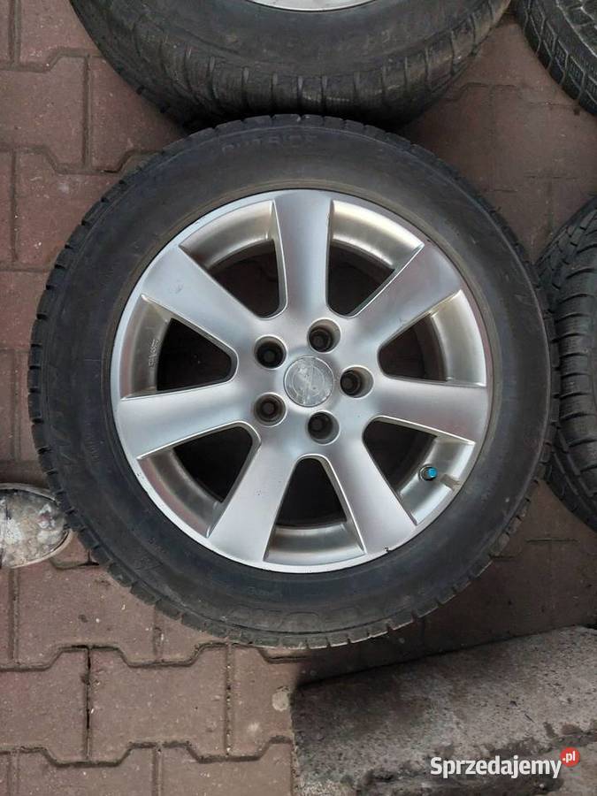 Alufelgi 16 5x110 z Oponami Zimowymi Opel Astra Sucha Beskidzka
