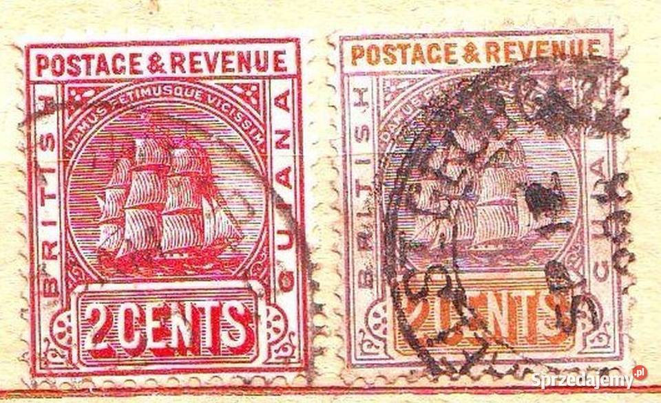 Zn Brytyjska Gujana Mi 113 4 kas 1907 śląskie Gliwice sprzedam