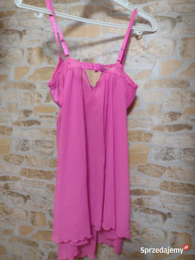 40L Ekskluzywna różowa halka haleczka koszulka Kraków