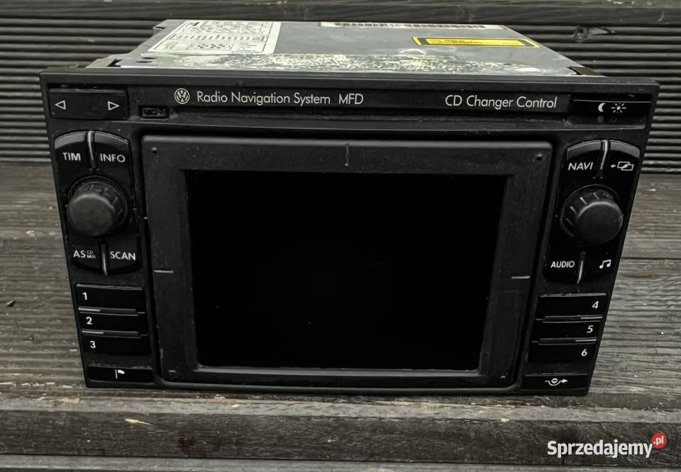Radio Nawigacja MFD Vw Passat B5 Sharan T4