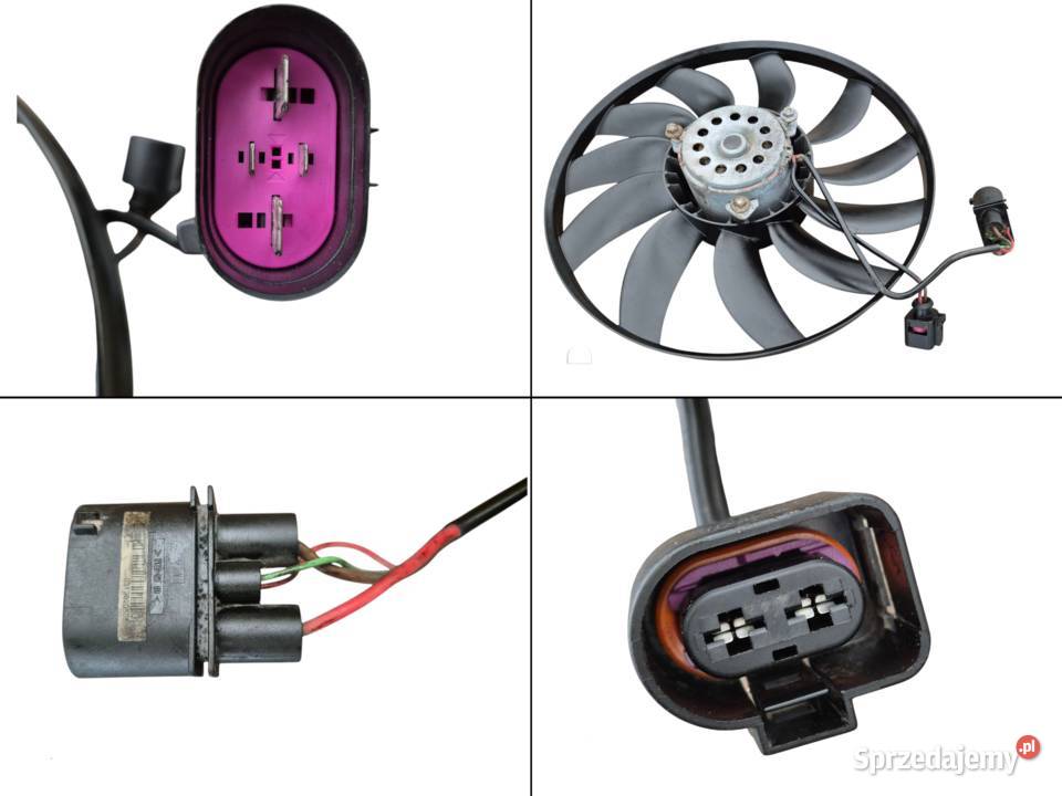 WENTYLATOR CHŁODNICY DUŻY SEAT AUDI SKODA VW Działoszyce