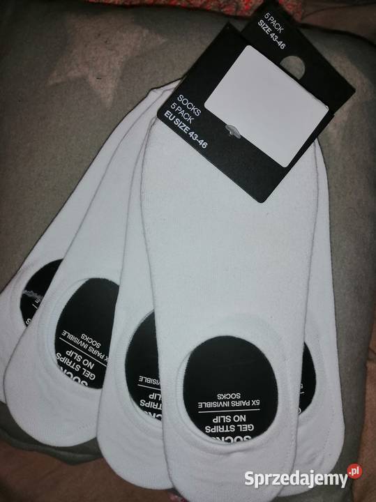 5PACK Zestaw 5par 4346 HOUSE Białe Skarpety Leszno