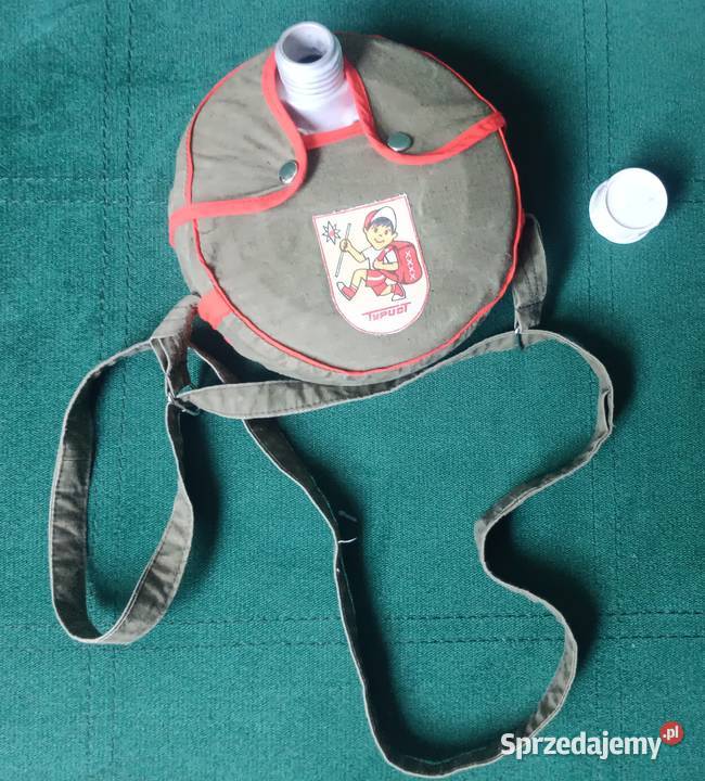 Aluminiowa manierka turystyczna vintage w Pozostałe Zbylitowska Góra