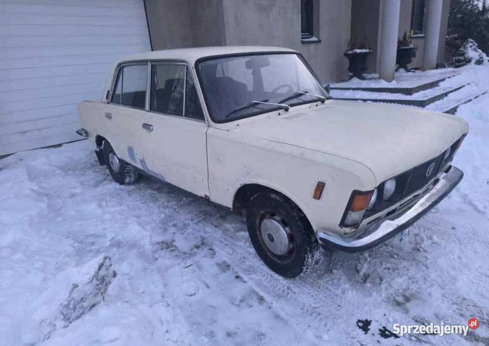 Fiat 125p do remontu Szczebrzeszyn