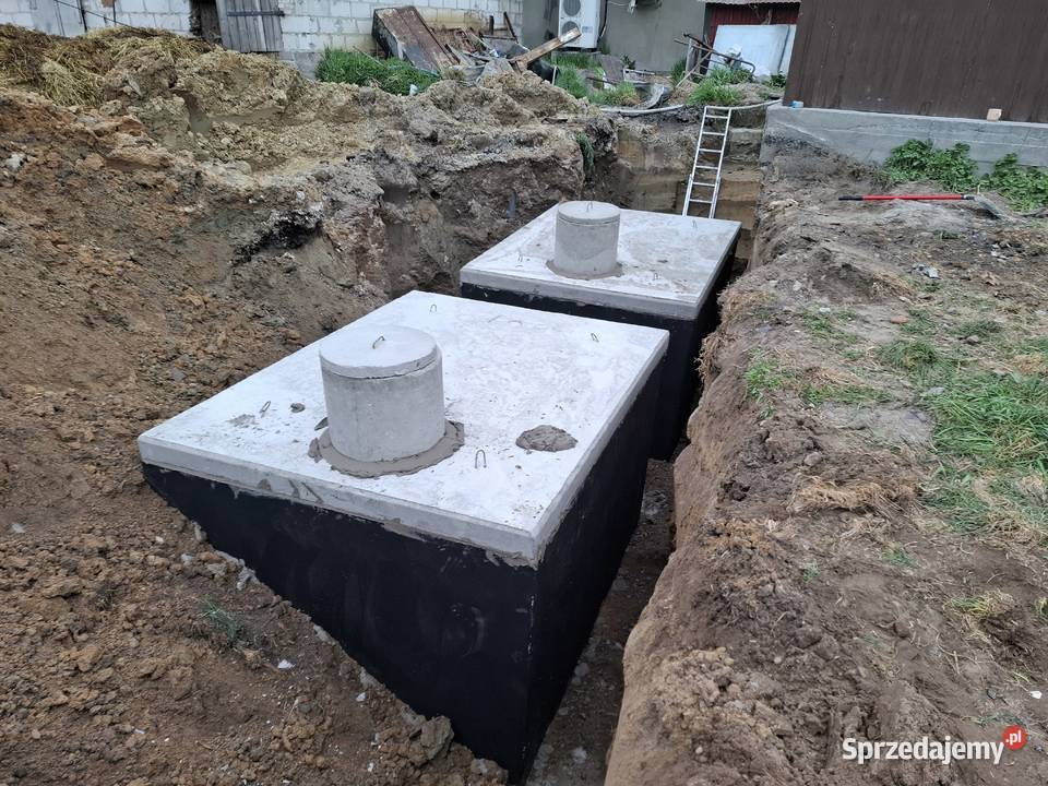Szambo Betonowe Zbiornik Betonowy na deszczówkę
