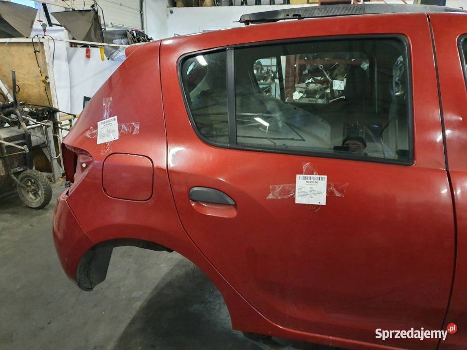 ĆWIARTKA BŁOTNIK PRAWY TYŁ DACIA SANDERO TEB76 Lipno