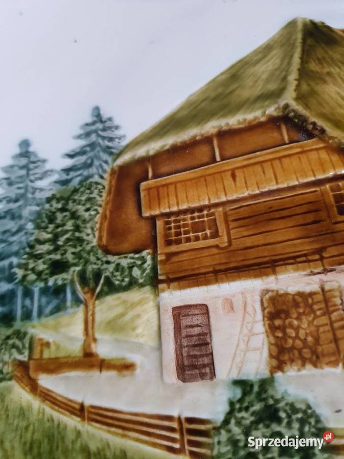 talerz porcelanosygnowany chata górska Zabrze sprzedam
