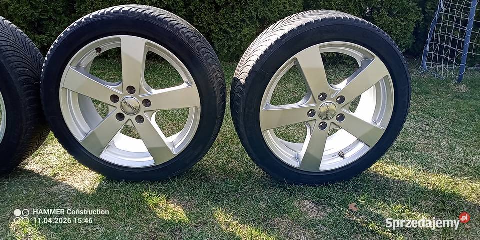 koła aluminiowe 17 Dezent z oponami VW AudiSkoda Pilawa