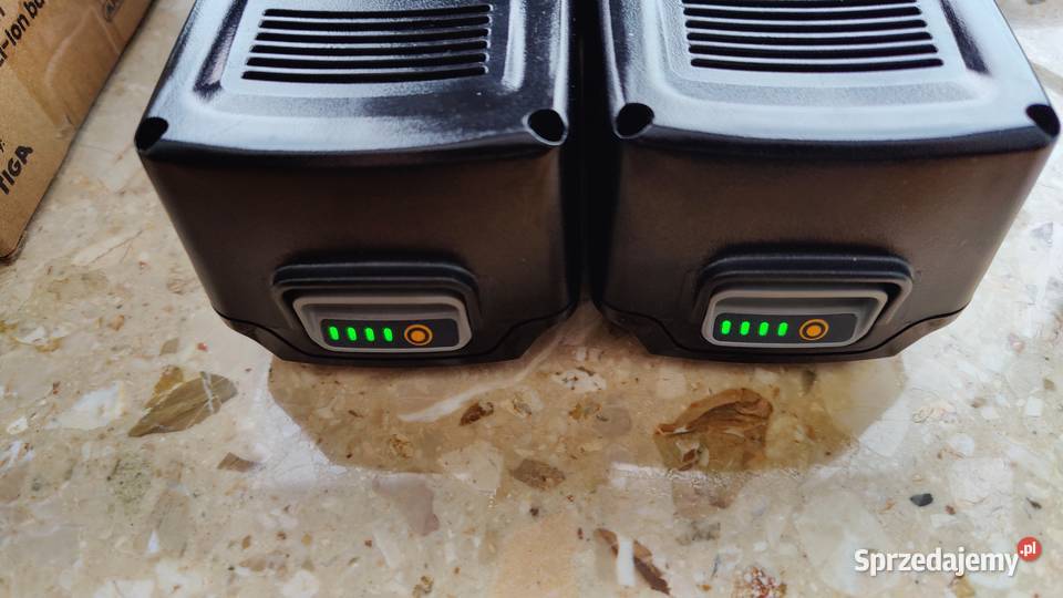 STIGA Bateria E24 2 sztuki 20 V 4 Ah Ładowarka C Ciechanów