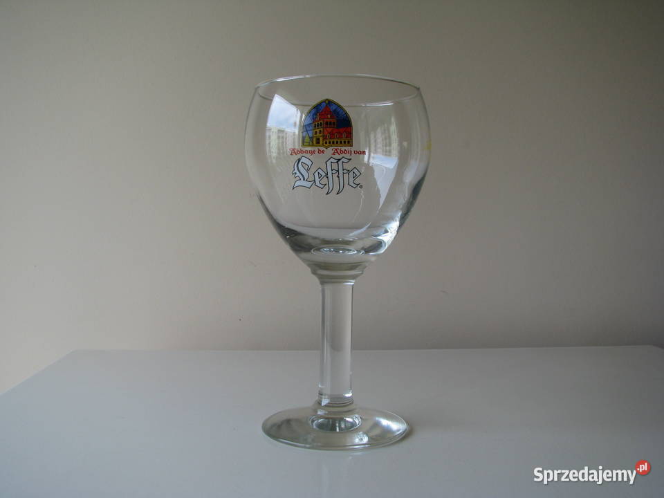 Kufel szklany kielich puchar do piwa Leffe pokal Dom i Ogród Brzegi
