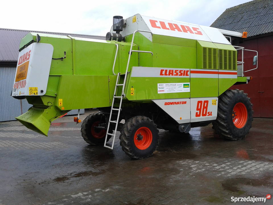 Kombajn zbożowy Claas dominator 98 SL Classic 98 mazowieckie Iwowe