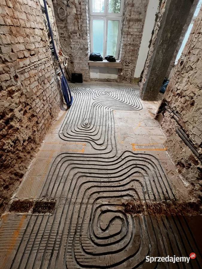 Frezowanie pod ogrzewanie podłogowe Małopolska