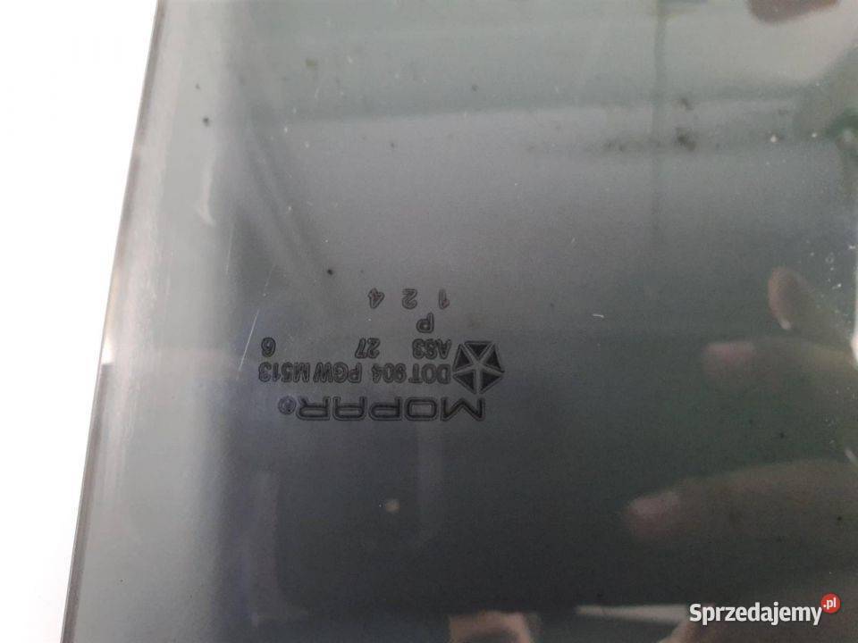 SZYBA DRZWI LEWY TYŁ DODGE DURANGO III 2016R Lipno