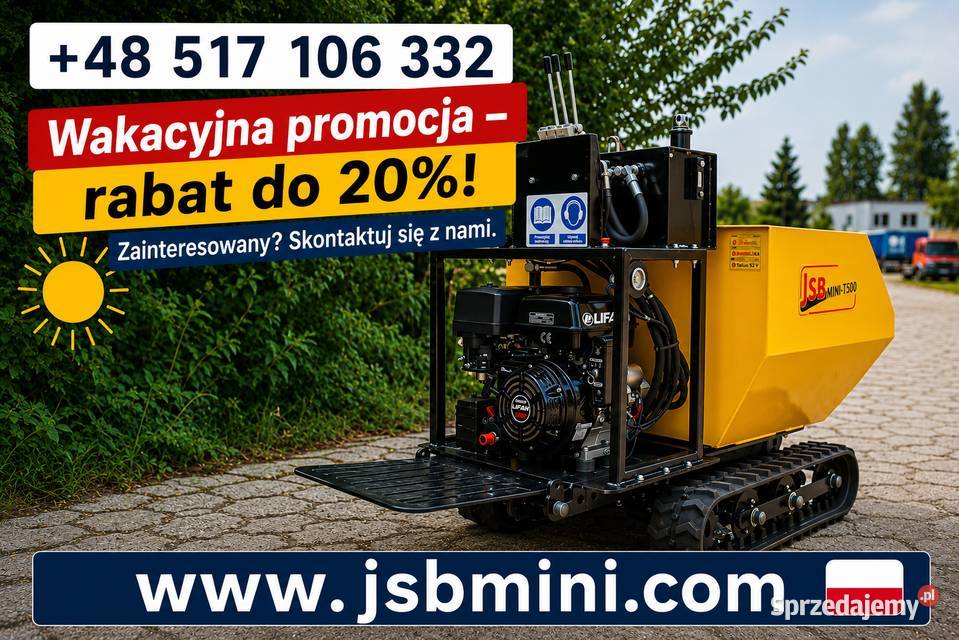 MINI WOZIDŁO MSMM113 JSB kujawsko-pomorskie Lubicz Dolny