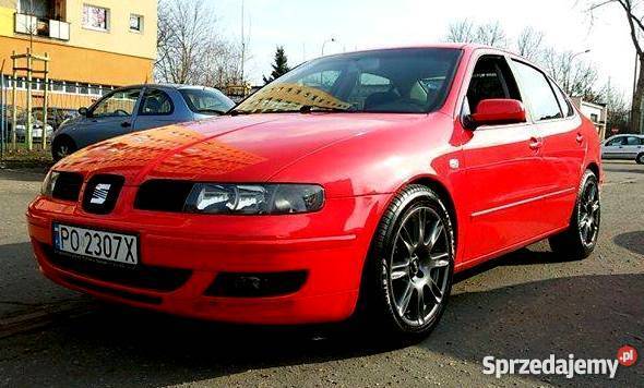 Seat Toledo II 18 20v przebieg 158 LAKIER 125KM Toledo Poznań sprzedam